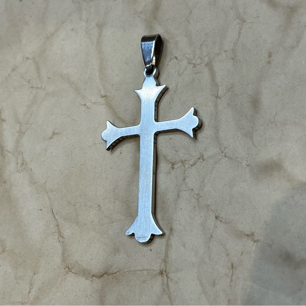 Cross Pendant Stainless Steel